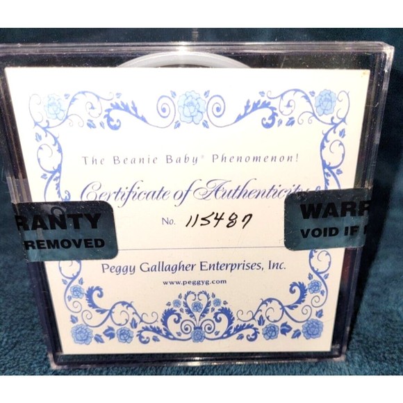 Ty | Toys | Rare Ty Beanie Peace Bear 998 Super Rare Authenticated 1996